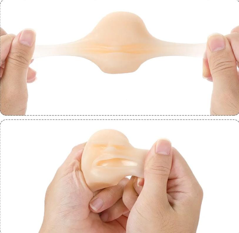 Human Face Antistress Ball Toy